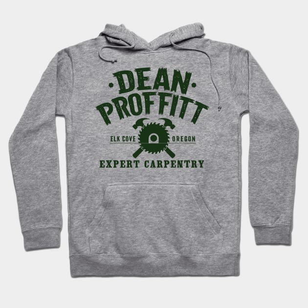 Dean Proffitt Carpentry Hoodie by MindsparkCreative